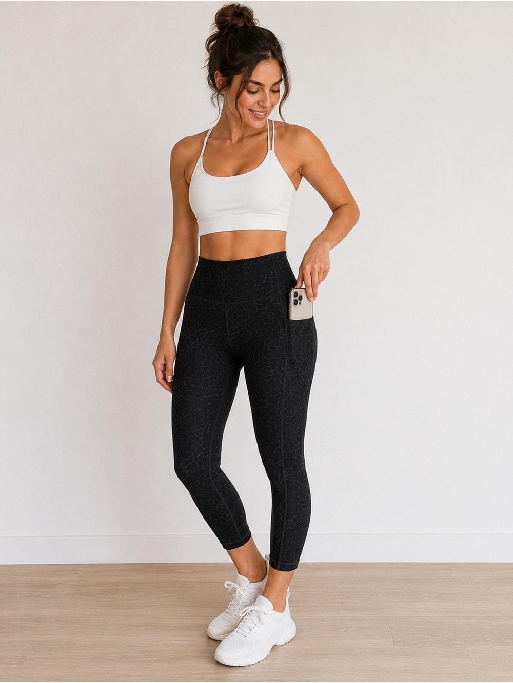 Scorpio Sol High-Rise Black Pocket Leggings